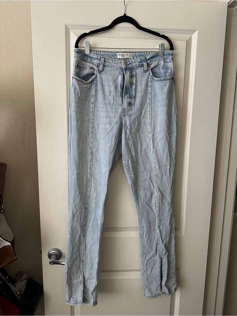 Abercrombie & Fitch Curve Love The Skinny High-Rise Jeans Long